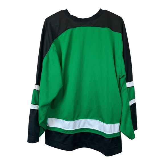 Swag Hockey Jersey Green Black White Sports Fan - Picture 3 of 3